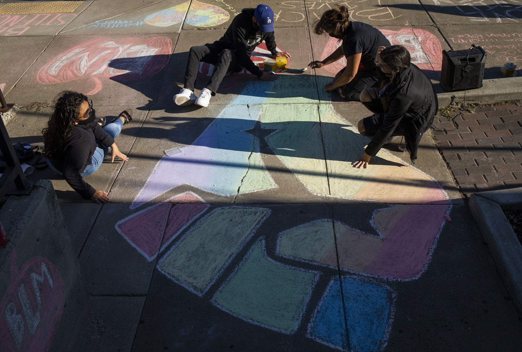 June 30, 2020 | Chalk art